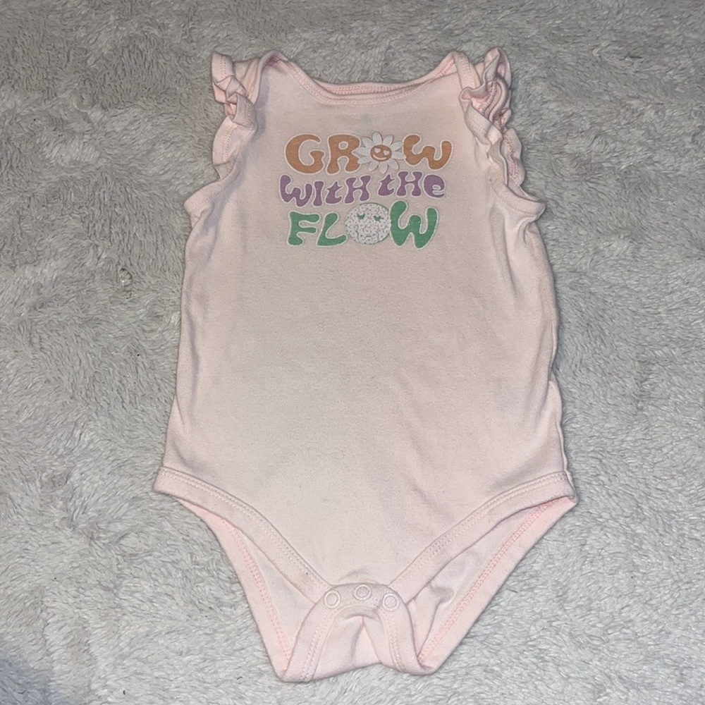 DIP bodysuit grow with the flowers 12-18 months